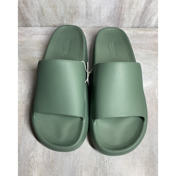 Skechers Foamies Slides Mens 12 Green Arch Fit Podiatrist Certified Arch Support main image 10